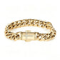 Diamond Cross Cuban Bracelet