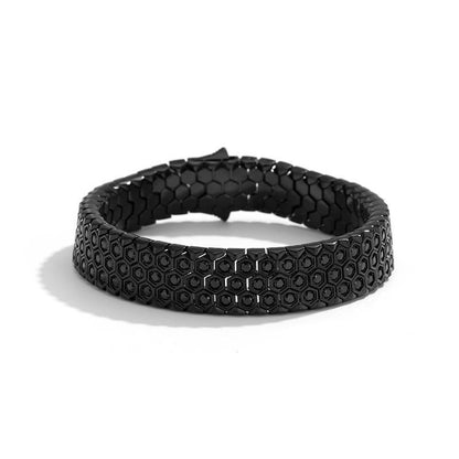 Honeycomb Zircon Bracelet