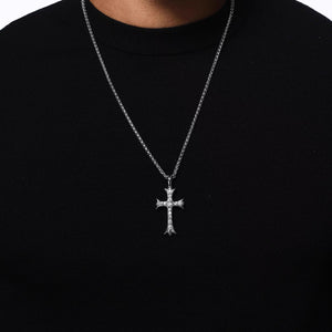 Vintage Cross Pendant Necklace