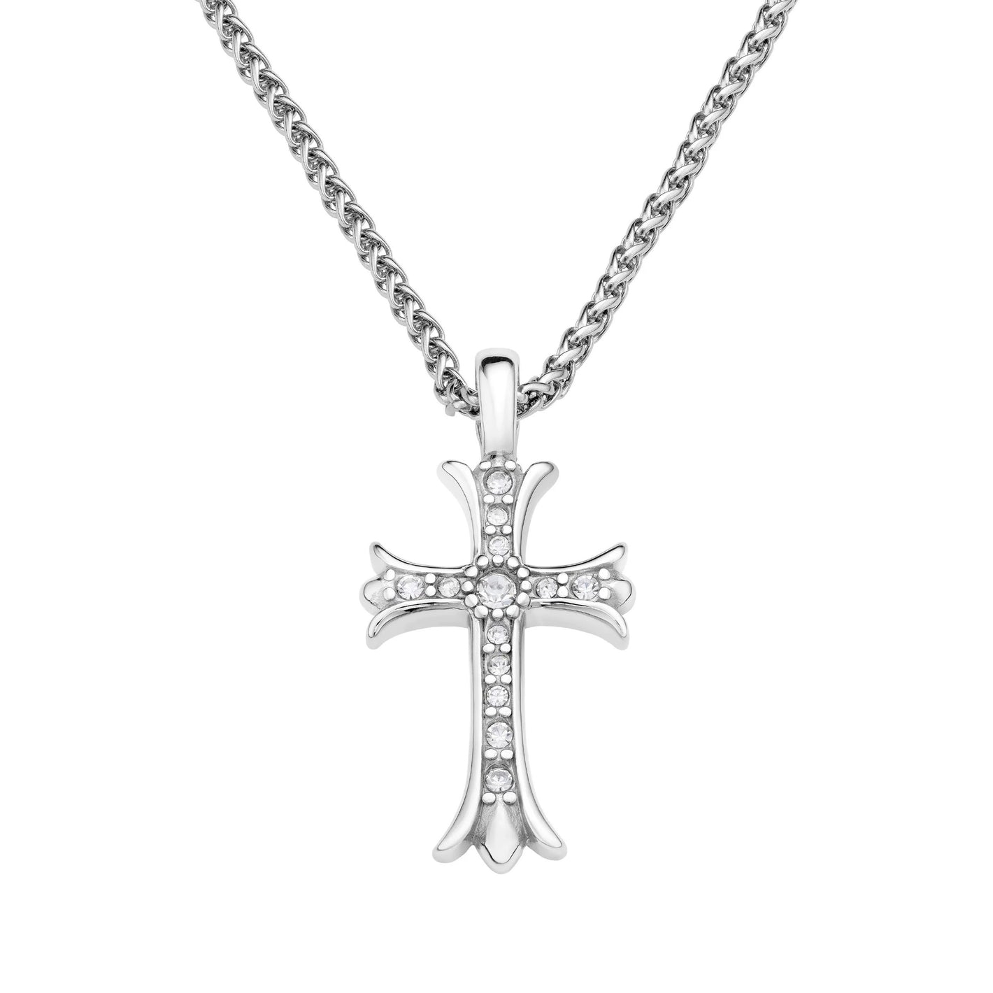 Vintage Cross Pendant Necklace