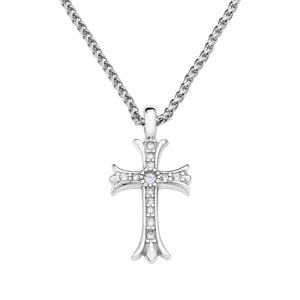 Vintage Cross Pendant Necklace