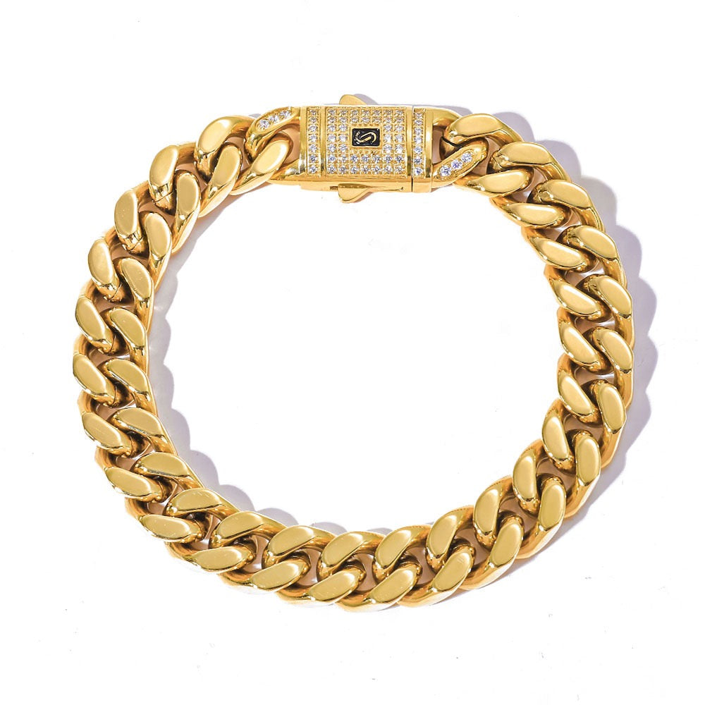 14K Cuban Bracelet