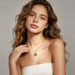 14K Gold Four-Leaf Clover Necklace