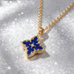14K Gold Four-Leaf Clover Necklace