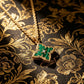 14K Gold Four-Leaf Clover Necklace