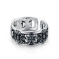 Vintage Cross Ornate Open Ring