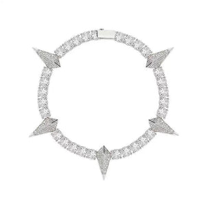 Black Panther Zircon Tennis Chain