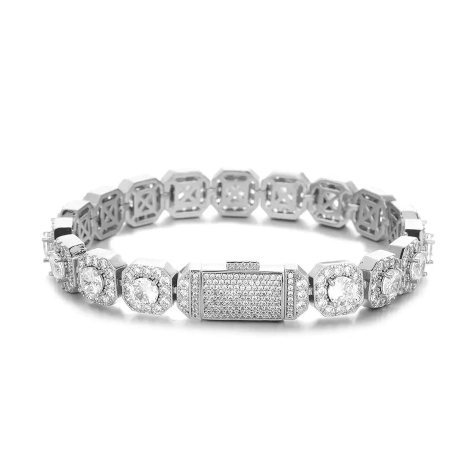 Iced Out Square Tennis Chain