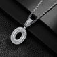 English Letter Pendant Necklace