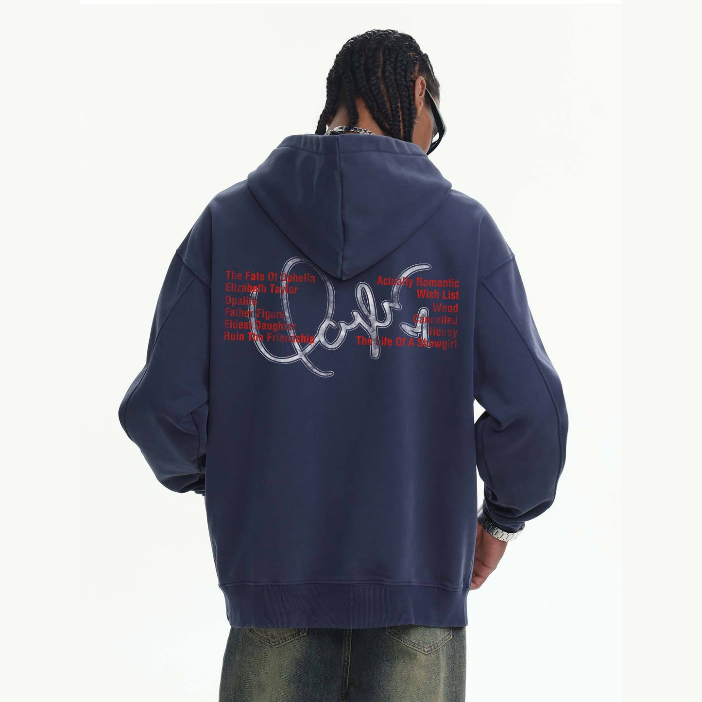 Retro Hip-Hop Print Sweatshirt