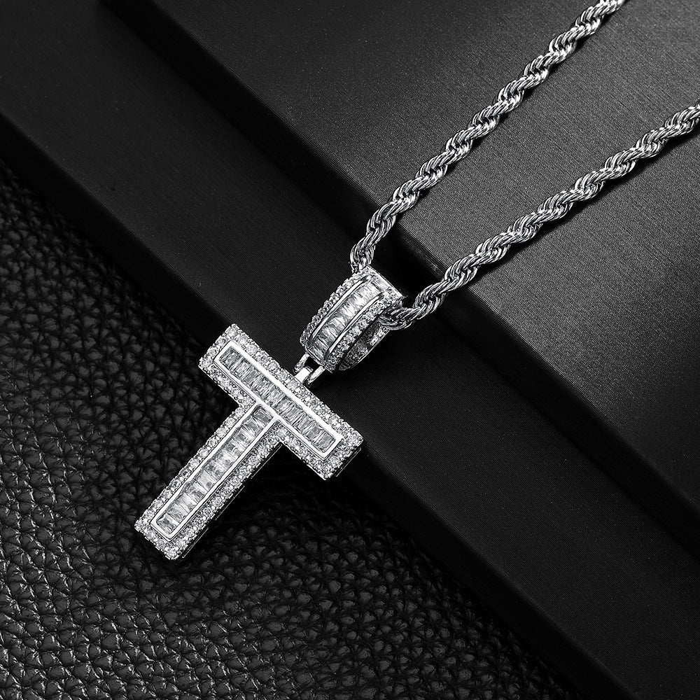 English Letter Pendant Necklace