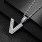 English Letter Pendant Necklace