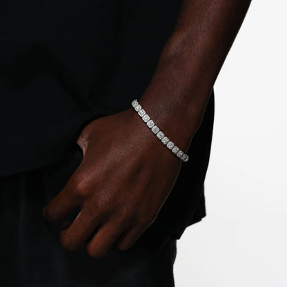 Iced Out Square Tennis Chain