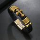 Metal Leather Bracelet
