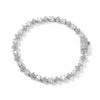 Star Tennis Chain - White Gold
