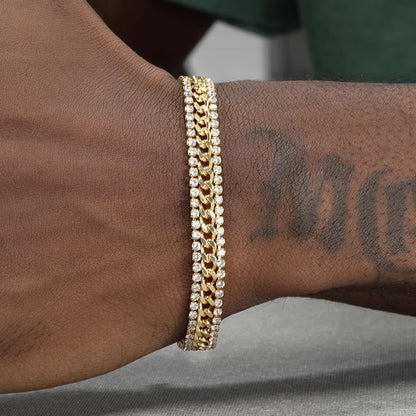 14K Gold Diamond Tennis Bracelet