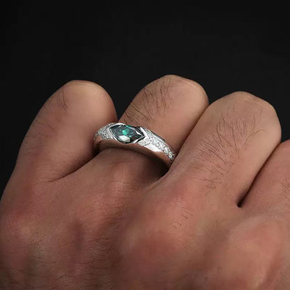 New-Sterling Silver Bruce's Eye Ring
