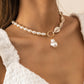 Beach Style Shell Clavicle Necklace