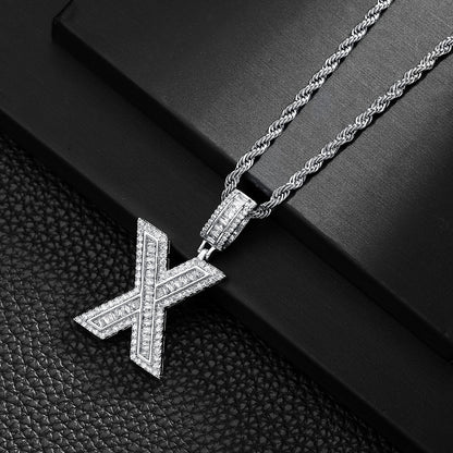 English Letter Pendant Necklace