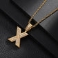 English Letter Pendant Necklace