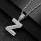English Letter Pendant Necklace