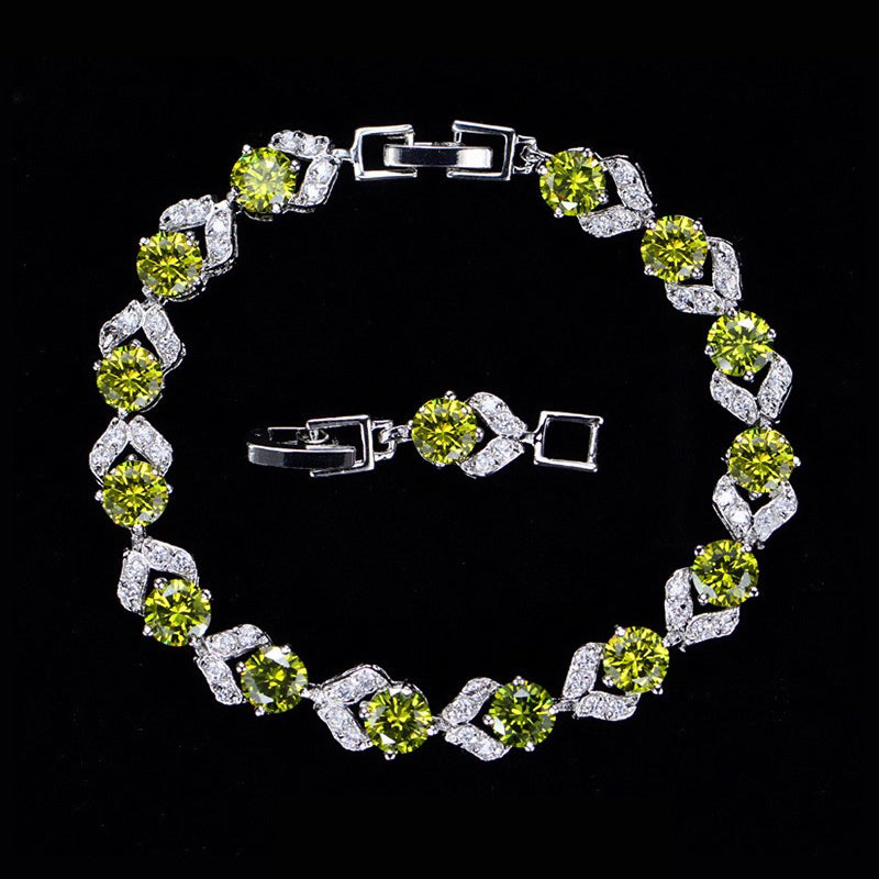 American Style Zircon Bracelet