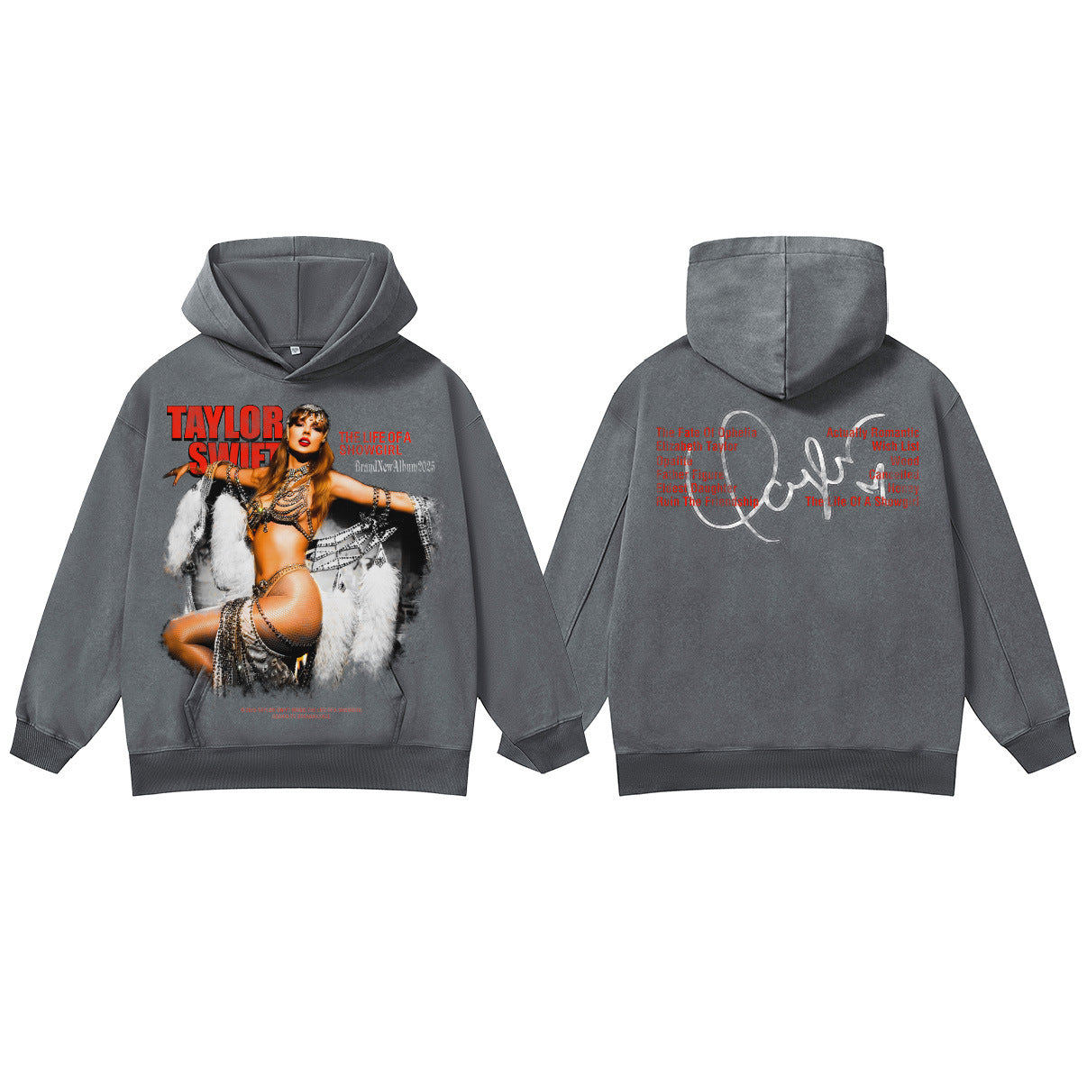 Retro Hip-Hop Print Sweatshirt