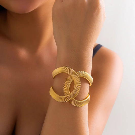 Metal Stripe Bracelet