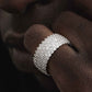 10mm Full Diamond Ring