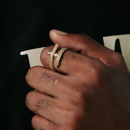 Sword Of Justice Diamond Ring