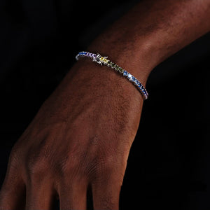 Colorful 3mm Tennis Chain