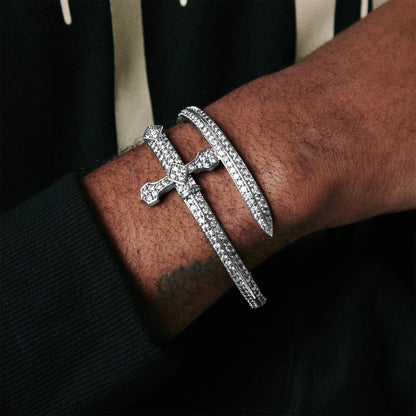 Sword of Justice Diamond Bracelet