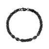 Titanium Steel Pig Nose Bracelet - Black