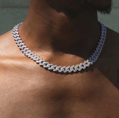 5A Zircon Cuban Chain Necklace