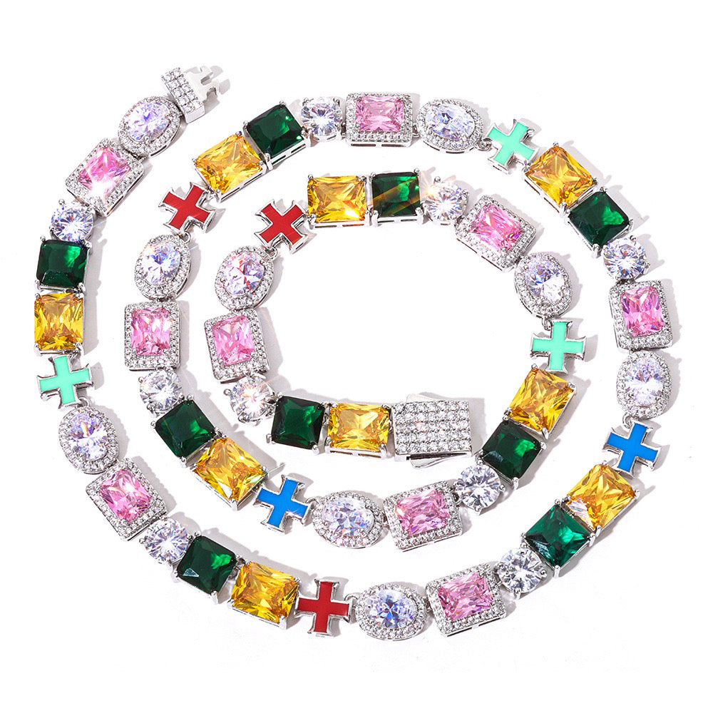 Dopamine Colored Zircon Bracelet