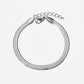 Flat Snake Bone Bracelet