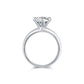 2 Carat Sterling Silver Moissanite Ring