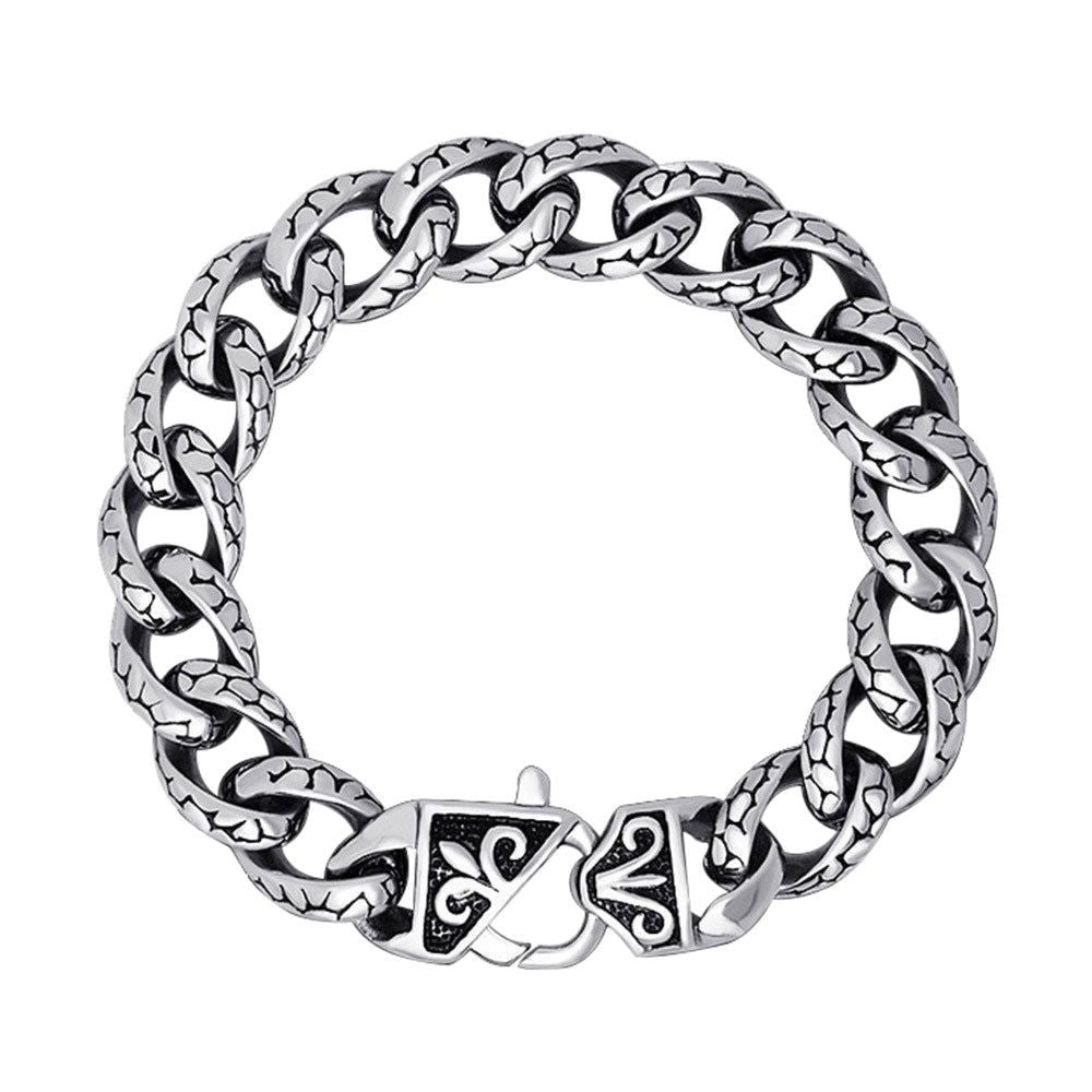 Snake Pattern Cuban Chain
