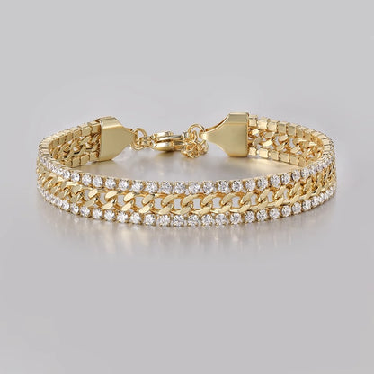 14K Gold Diamond Tennis Bracelet