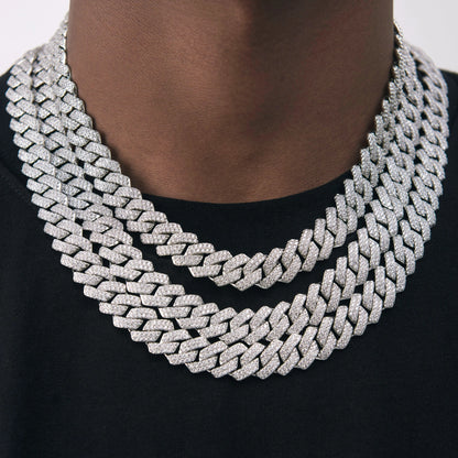5A Zircon Cuban Chain Necklace