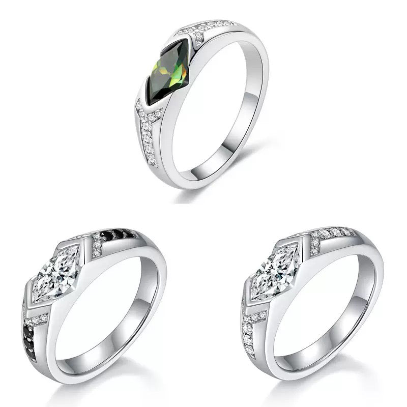 New-Sterling Silver Bruce's Eye Ring