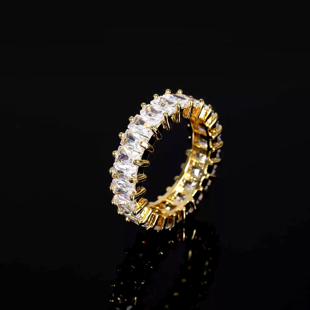 Emerald Cut Diamond Ring