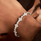 Cross Flower Hip Hop Zircon Bracelet