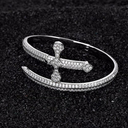 Sword of Justice Diamond Bracelet