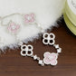 Mother-Of-Pearl Four-Leaf Clover Bracelet