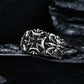 Vintage Open Silver Cross Ring