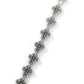 Cross Flower Hip Hop Zircon Bracelet