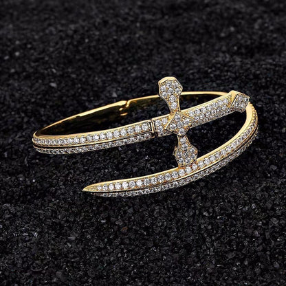 Sword of Justice Diamond Bracelet