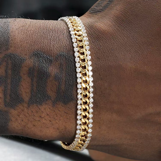 14K Gold Diamond Tennis Bracelet