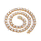 12mm Ice Crystal Square Tennis Chain
